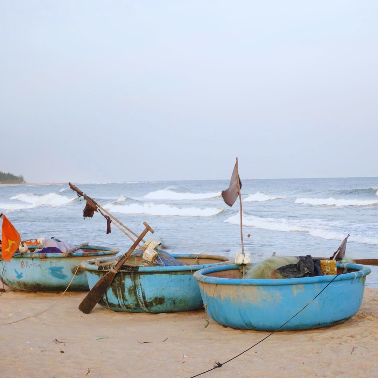 Ho Coc coastal landscape near Ho Tram
